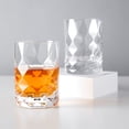thumbnail image 5 of Viski Raye Gem Lowball Tumblers for Margarita, Whiskey Gifts, 10oz Set of 2, 5 of 8