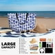 thumbnail image 5 of Fotbe Blue Vases Bolsa de Viaje para Playa - Resistente al Agua, Bolsa Tote de Gran Capacidad y Ligera con 7 Bolsillos para Mujeres y Hombres, 5 of 7