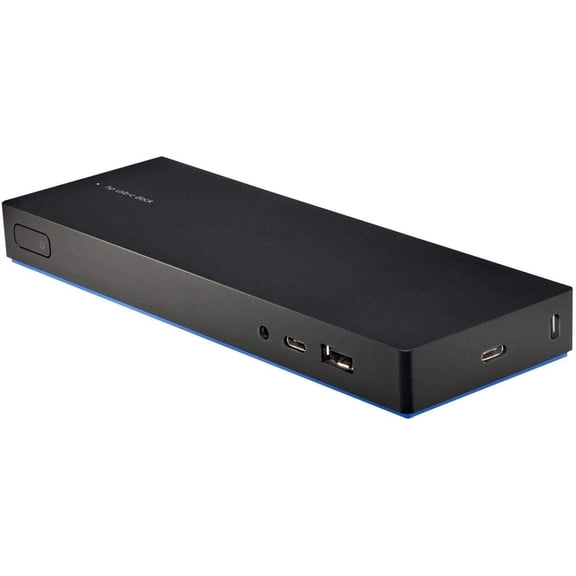 HP USB-C (3FF69AA) Dock G4 Docking Station - GigE 90 Watt GB for Laptops, Business Monitors & Workstations - Black