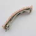 thumbnail image 3 of Pinza de pelo de cristal para mujer, pinza de pelo de cristal brillante, Rosado Hugo Horquillas para el cabello, 3 of 9