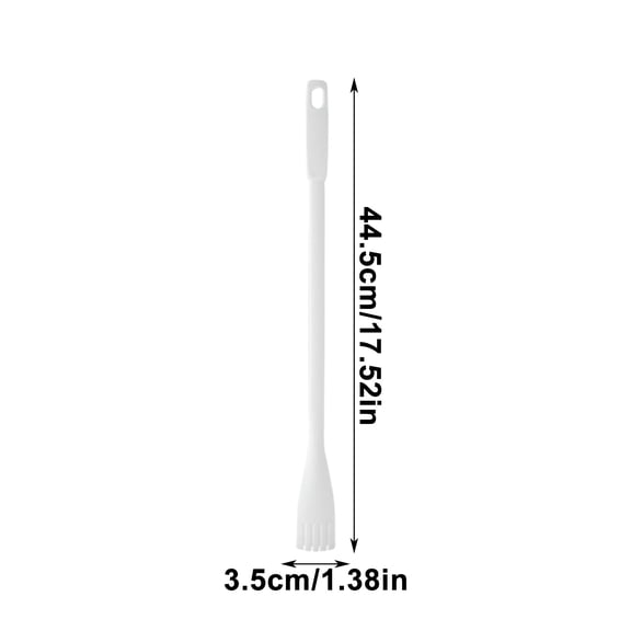 Rkxzt Paw Back Scratcher for Itch Relief 17 Inch Sturdy Polyester Handle with Ergonomic Design 1 Count Household Cleaning Supplies|Plastic,White