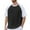 Black, variant on Black T Shirts for Men 5xl Casual Slim Fit Round Neck Holiday Tees Cool Basic Tees Undershirts for Men,S