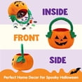 thumbnail image 7 of Joyfy Halloween Bucket Halloween Candy Bags,Pumpkin Basket Plush Trick or Treat Bucket Pumpkin Tote for Kids Toddler Candy Treats,Large Halloween Basket, 7 of 7