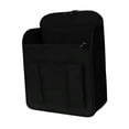 thumbnail image 3 of Inserto organizador de mochila Inserto de mochila de viaje Organizador de bolsas de fieltro Almacenamiento de fieltro negro, 3 of 8