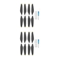 thumbnail image 3 of Sidaley 4 pares de hélices de Dron, hélices de plástico para PC, avión de juguete, piezas de repuesto para Mini 3 Pro Type1 NO1, 3 of 6