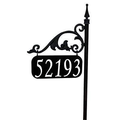 - Annandale Double Sided Reflective Address Sign 30 Post - USA Made -Help 911, Delivery Driver, Easy To Read Day And Night