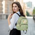 thumbnail image 6 of FORMRS Mini Backpack Purse for Women Travel Daypack Casual Shoulder Bag, Light Green Martini, 6 of 7
