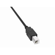 Printer to Computer USB Scanner Cable High Speed A Male to B Male Cord Compatible with HP, Canon, Dell, Epson, Lexmark, Xerox 10ft
