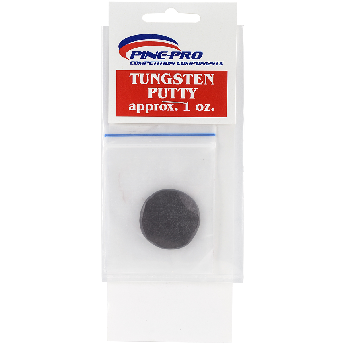 Pine Wood Derby Weights, 1oz, Tungsten Putty