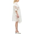 thumbnail image 3 of 3.1 Phillip Lim womens  Corded Embroidered Lace Flounce Mini Dress, s, 3 of 4