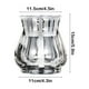 thumbnail image 3 of Transparent flower pots Plastic vase Floor vase living room home small bottle ornaments office hydroponic flower arranger Feature:Quantity: 1Pcs Colour: Clear Material: PolyesterProduct size:, 3 of 6