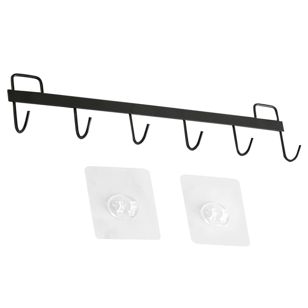 Ounissouiy Perchero TureClos para colgar en la pared Almacenamiento y organización del hogar negro Ounissouiy HA004437-01