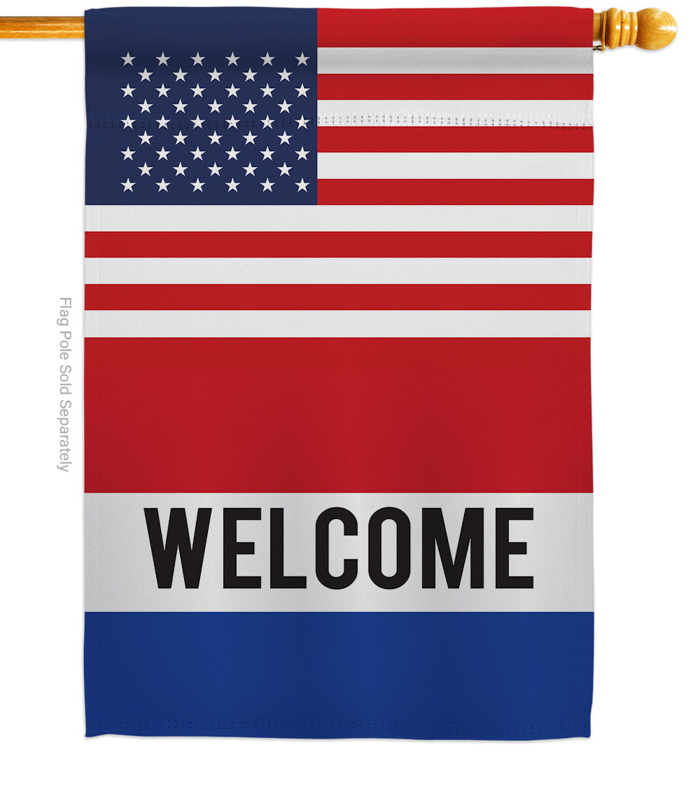 Skull Welcome Flags Holiday Jack & Sally Garden Flag 12x18 in 