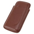 thumbnail image 4 of Case Holder, Cigar Carrying Box  Workmanship Pretty Design  For Outdoor Brown, 4 of 8