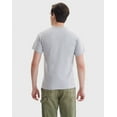 thumbnail image 3 of Hanes Men's Authentic Pocket T-Shirt Light Steel 2XL, 3 of 10