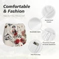 thumbnail image 6 of Picia Floral Leopard Butterflies Pattern Women's 2 in 1 Athletic Running Shorts High Waisted Workout Casual Gym Sweat Shorts with Comfy Liner Zipper Pockets-X-Large, 6 of 9