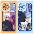 thumbnail image 3 of Moda Claro Anime Ojos De Ángel Jujutsu Kaisen Gojo Satoru Geto Suguru Caso Del Teléfono Para Samsung Galaxy A21S A31 A50 A50S A30S A30 A20 A22 A22S A23 A24 A32 A33 A42 4G 5G Carcasa, 3 of 4