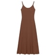 thumbnail image 4 of FchengtaiS Maternity Maxi Dress Sleeveless Cami Pregnancy Dresses Summer Casual Loose Maternity Clothes for Baby Shower, 4 of 6