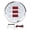 White Dial Silver Bezel, variant on Waterproof 52mm Digital Voltmeter Water Temp Oil Pressure Gauge 3 in 1 Red Backlight for Yacht RV Motorcycle Boat Truck 9 to 32VDC Black Dial Silver Bezel / 2.05 inches