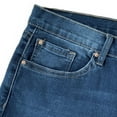 thumbnail image 2 of Nanette Lepore Women's Belle High Rise Fringed Hem Denim Shorts-Blue / 14, 2 of 5