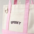 thumbnail image 4 of Spooky Canvas Tote Bag, Halloween Mini Tote Purse, Reusable Shoulder Handbag for Party, Shopping, Travel & Daily Use, 4 of 5