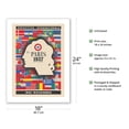 thumbnail image 2 of 1937 International Exhibition - Paris France - Arts and Techniques - Vintage Exhibition Poster by Jean Carlu - Bamboo Fine Art 290gsm Paper Print (Unframed) 18x24in, 2 of 4