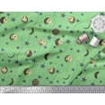 thumbnail image 3 of Soimoi Cotton Voile Fabric Moon & Stars Galaxy Print Sewing Fabric Yard 42 Inch Wide, 3 of 3