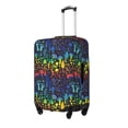 thumbnail image 2 of Picia Magical Mushrooms and Flowers Luggage Protector Cover Thicken Suitcase Protector Cover Fit 18-32 Inch Luggage-Medium, 2 of 9