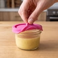 thumbnail image 6 of Silicone Sealing Lid for Glass Sauce Bottle Cup Cover Reusable Dust Proof Fresh Keeping Cap for Jam Salad Fruit and Vegetable, 6 of 6
