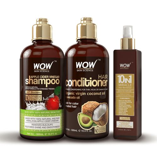 Wow Apple Cider Vinegar Shampoo And Conditioner Set Hair