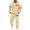 Beige&1080, variant on Mens Sweatsuit 2 Peice Sets Casual Men's Jogging Tracksuit Set Letter Graphic Y2K Pullover Hoodies Pants Athletic Sweat Suit for Men