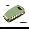 thumbnail image 4 of Unique Bargains Car Key Fob Cover 3 Button Remote Key Fob Case TPU Button Full Protector Cover Green for Audi Q3 2015-2020, 4 of 7