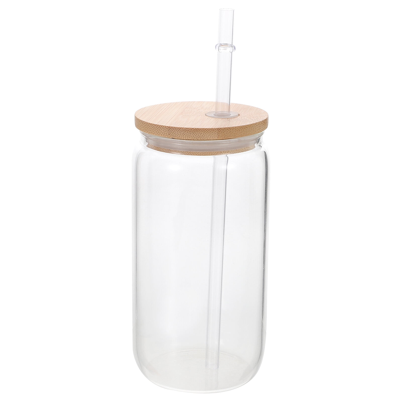 Glass Cups Clear Drinking Glass Beer Glasses Iced Beverage Cup Can