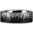 thumbnail image 4 of Tungsten Party People Ring, 4 of 5
