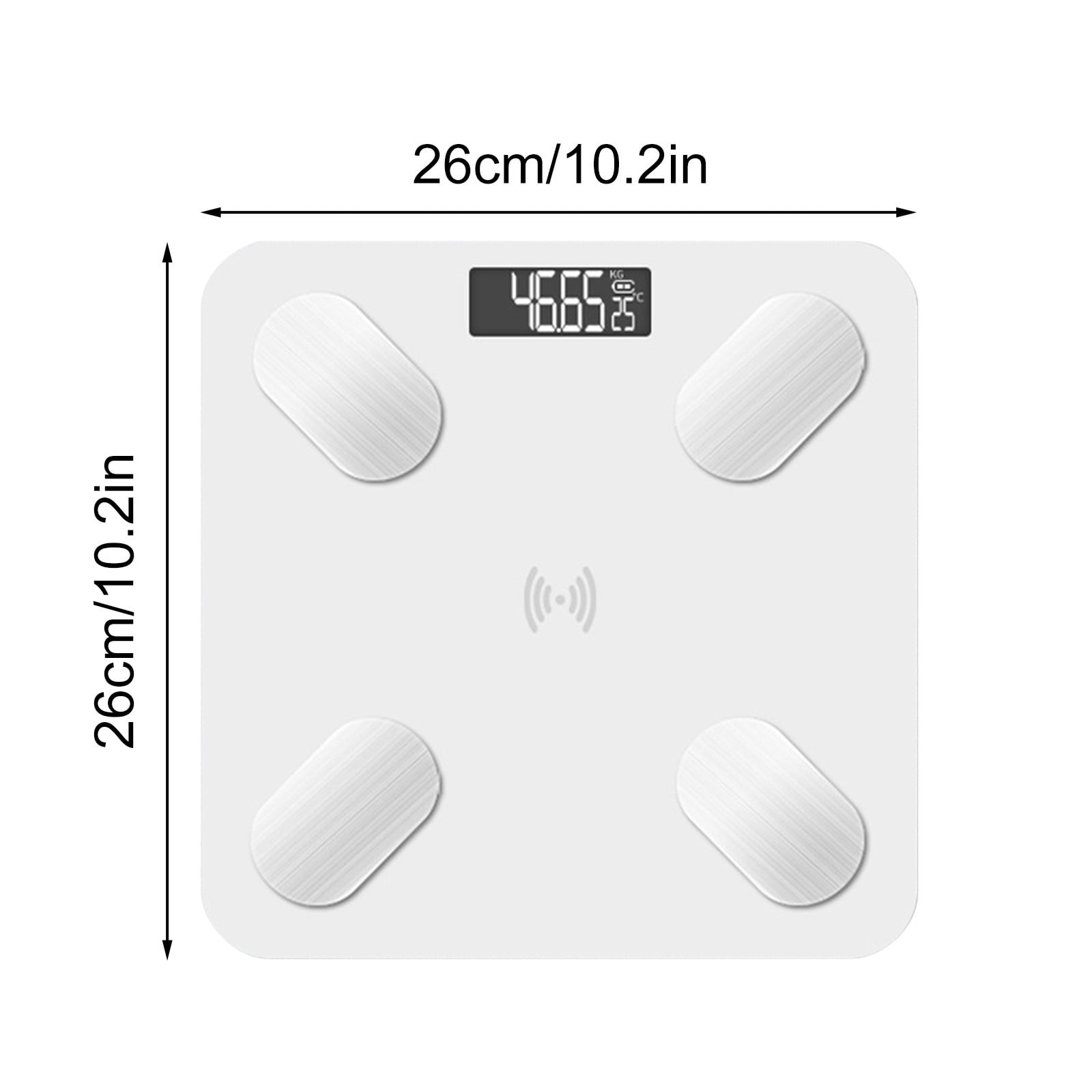 COM1950s Scale for Body Weight,Scales for Body Weight,Bluetooth Body Scale Electronic Scale Weight Scale Measurement Health Body Scale Smart Body Scale,Digital Scales for Body Weight,Body Weight Scale
