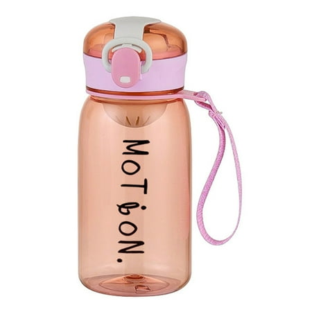 

1 Pc Children Outdoor Water Bottle Carrying Handle Bottle Mini Bottles 400ml