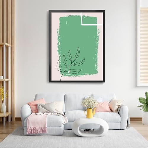 36x48 Picture Frame for Wall Display, 36x48 Black Picture Frame with HD Plexiglass, 36 x 48 Photo Frame 1 Pack, Display Frame for Vertical or Horizontal, Classic Collection