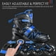 thumbnail image 4 of Patines En Línea Ajustables Para Hombres Y Mujeres, Patines De Fitness Para Adultos, Patines De Ruedas Para Niños Y Niñas Principiantes Vogacara OD016751-04, 4 of 4