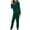 Green, variant on Women's 2-Piece Athletic Sweatsuit Set Long Sleeve Sportswear Outfit Comfort Casual