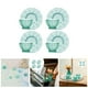 thumbnail image 5 of Juego de vajilla con tazas y platillos en miniatura a escala 1:6, modelo de simulación para decoración de cocina. Verde, 5 of 8