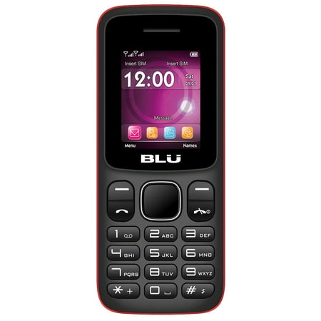 BLU Z4 Z190 Unlocked GSM Feature Phone w/ Built-in Flashlight -