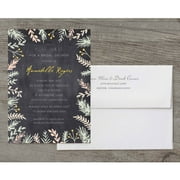 Bride Botanical Deluxe Bridal Shower Invitation