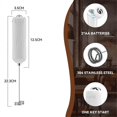 thumbnail image 2 of Handheld Electric Milk Frother Mini Foam Maker Drink Mixer Whisk Beater for Coffee Latte Matcha Whi, 2 of 5