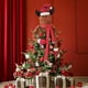 thumbnail image 4 of Adornos para Árbol de Navidad Estrella En La Copa Del Árbol de Navidad Sombrero de Papá Noel Decoración para La Copa Del Árbol, 4 of 7