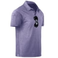 thumbnail image 2 of SWISSWELL Men's Sports Polo Shirts for Golf Short Sleeve Classic Solid Color for Casual and Business Wear, 2 of 6