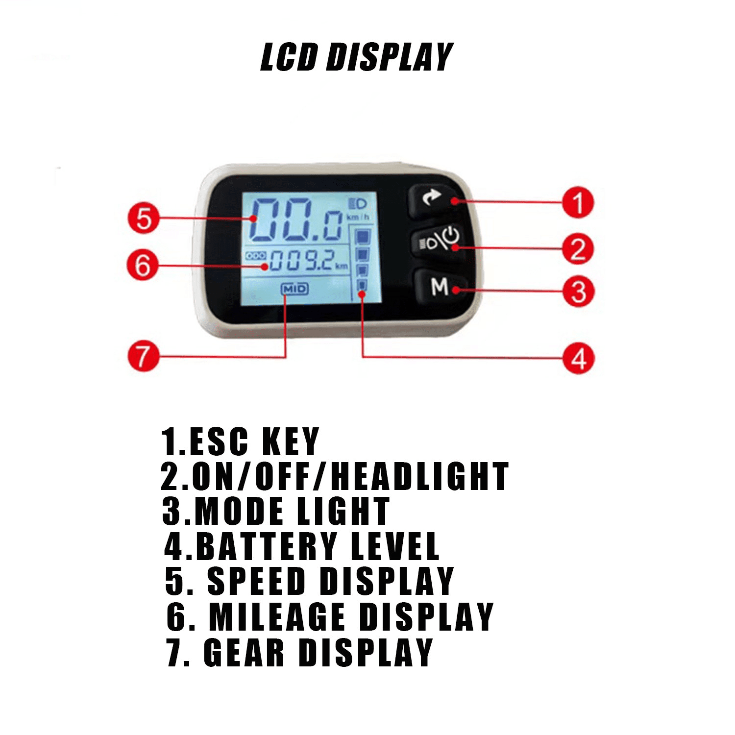 iMortor 3 350W Electric Bike Front Wheel Kit 26" Conversion Kit 36V 7.2Ah Lithium Battery 25MPH Speed 32 Miles Range