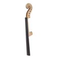 thumbnail image 2 of arctrm Tête de Col de Violon DIY Pièces de Réparation Pratiques Non Finies Non Peintes Remplacement avec Touche, 2 of 10