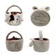 thumbnail image 5 of Cesta de Pascua de vaca, cesta de Pascua de felpa, juguete de peluche, bolsa bonita de leche, 5 of 5