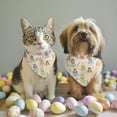 thumbnail image 2 of Dog Bandana 2 Pack,Beige Princess Dress Pattern Bandanas for Dogs,Cat Bandana,Small/ Large Dog Bandana 2 Size,Dog Bandanas, 2 of 6