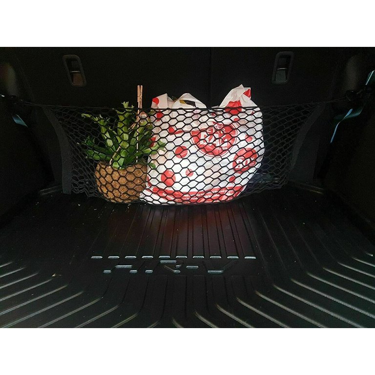 Envelope Style Trunk Cargo Net For Honda HR-V (2016–2024) – Black Elastic Mesh Organizer